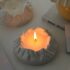 Volcano Candle Holder<span> - </span>Light Grey