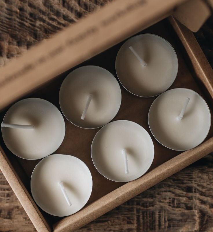 Natural Soy Wax TeaLights 10 Hours