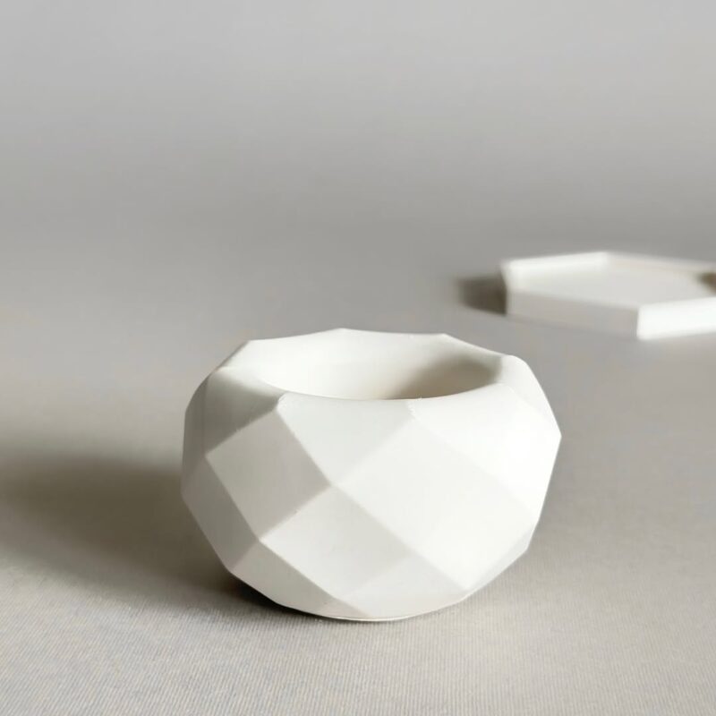 Nordic Geometric Tealight Holder