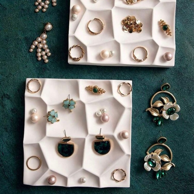 Modern Geometry Jewelry Trays