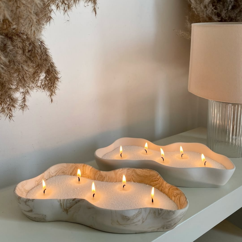 Ripple Candle Bowl