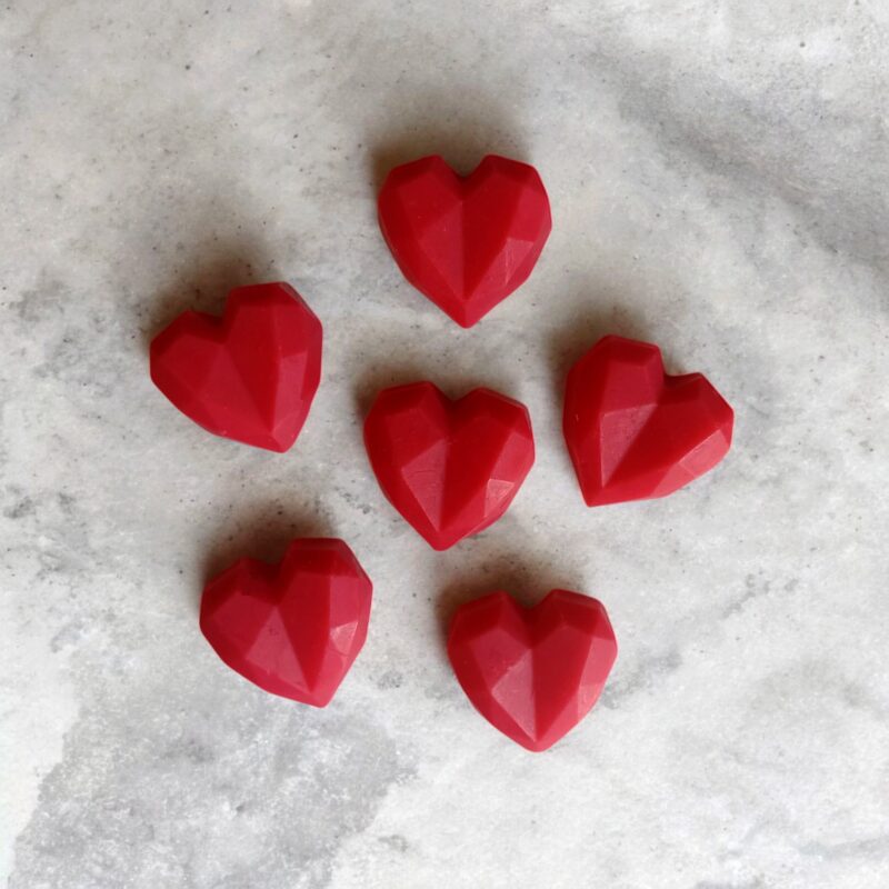 Heart Wax Melts | 100% Vegan Soy Wax | Long Lasting